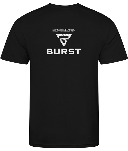 BURST X CYC Dry-fit shirt (Black)