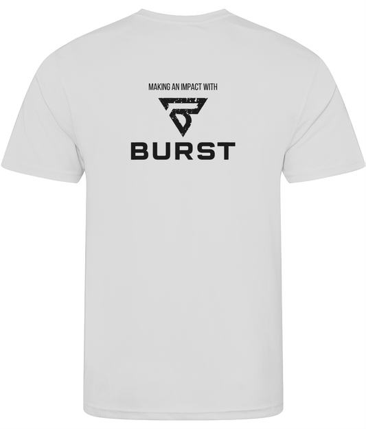 BURST X CYC Dry-Fit shirt (White)